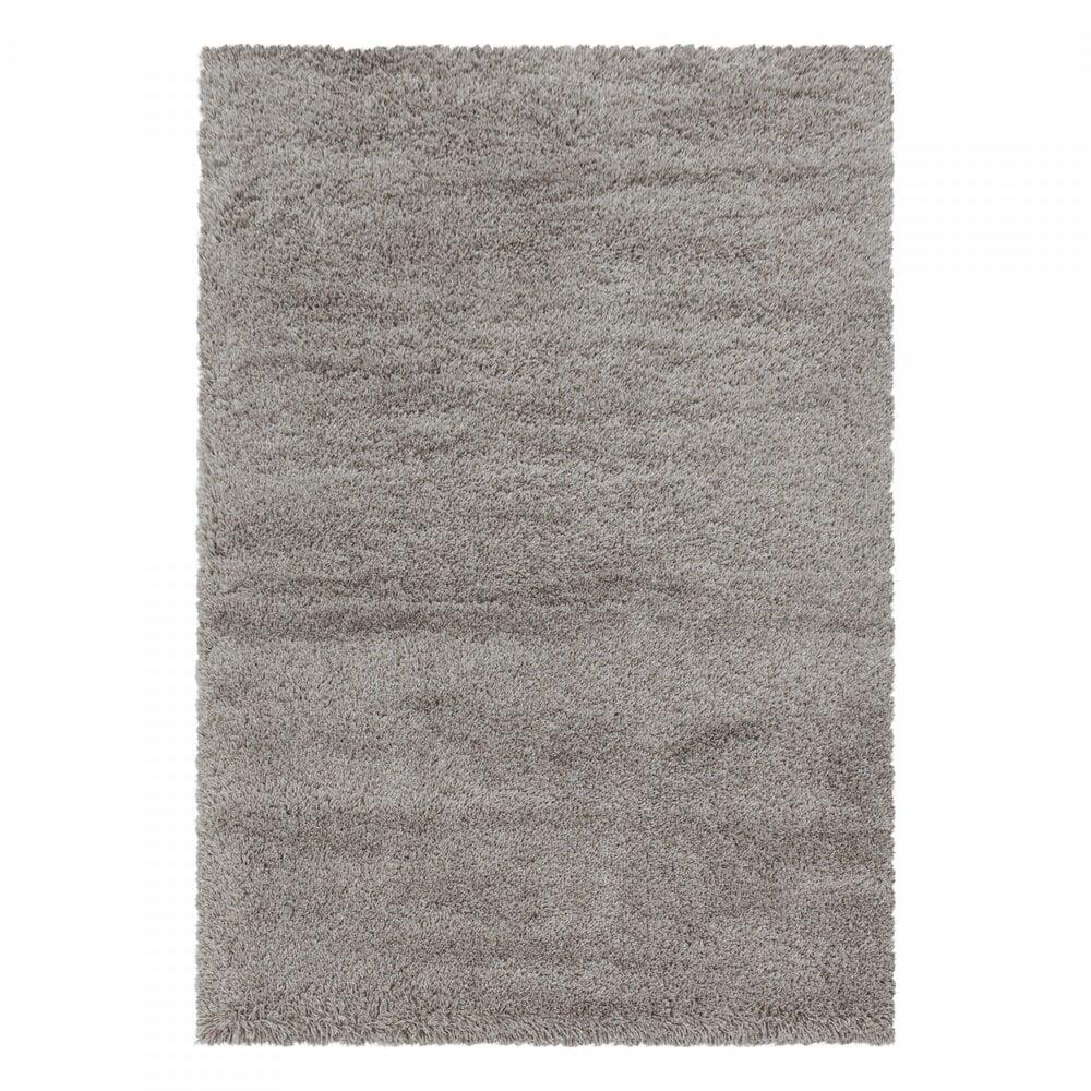 Flycarpets Luna Hoogpolig Beige Vloerkleed - Geo