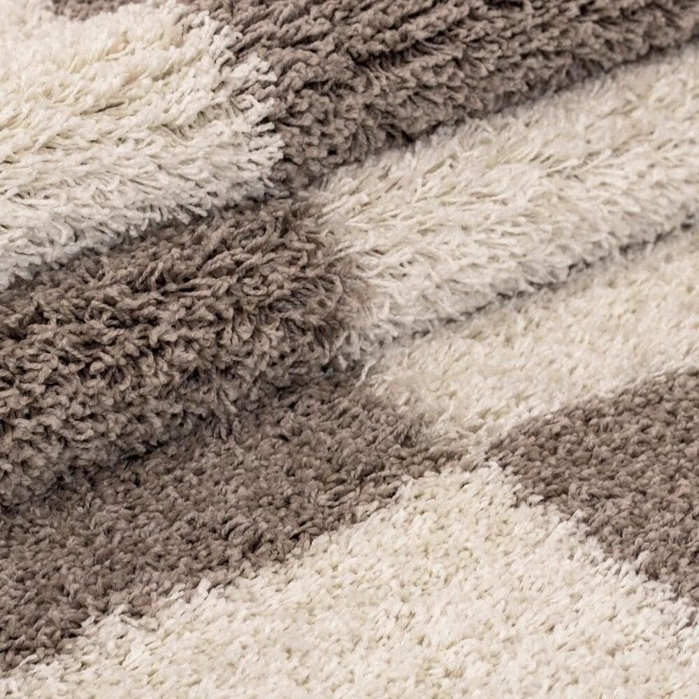 Flycarpets Manhattan Shaggy Vloerkleed - Beige