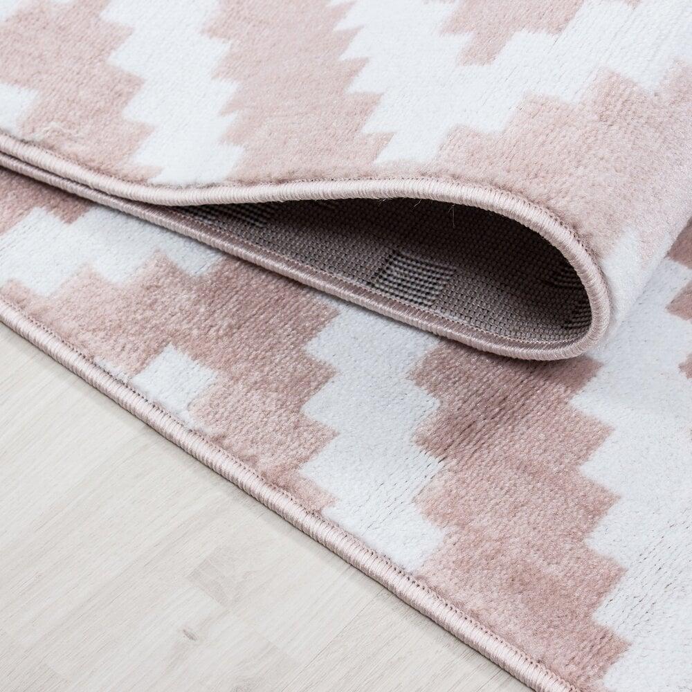 Flycarpets Marlon Modern Roze Vloerkleed - Boho