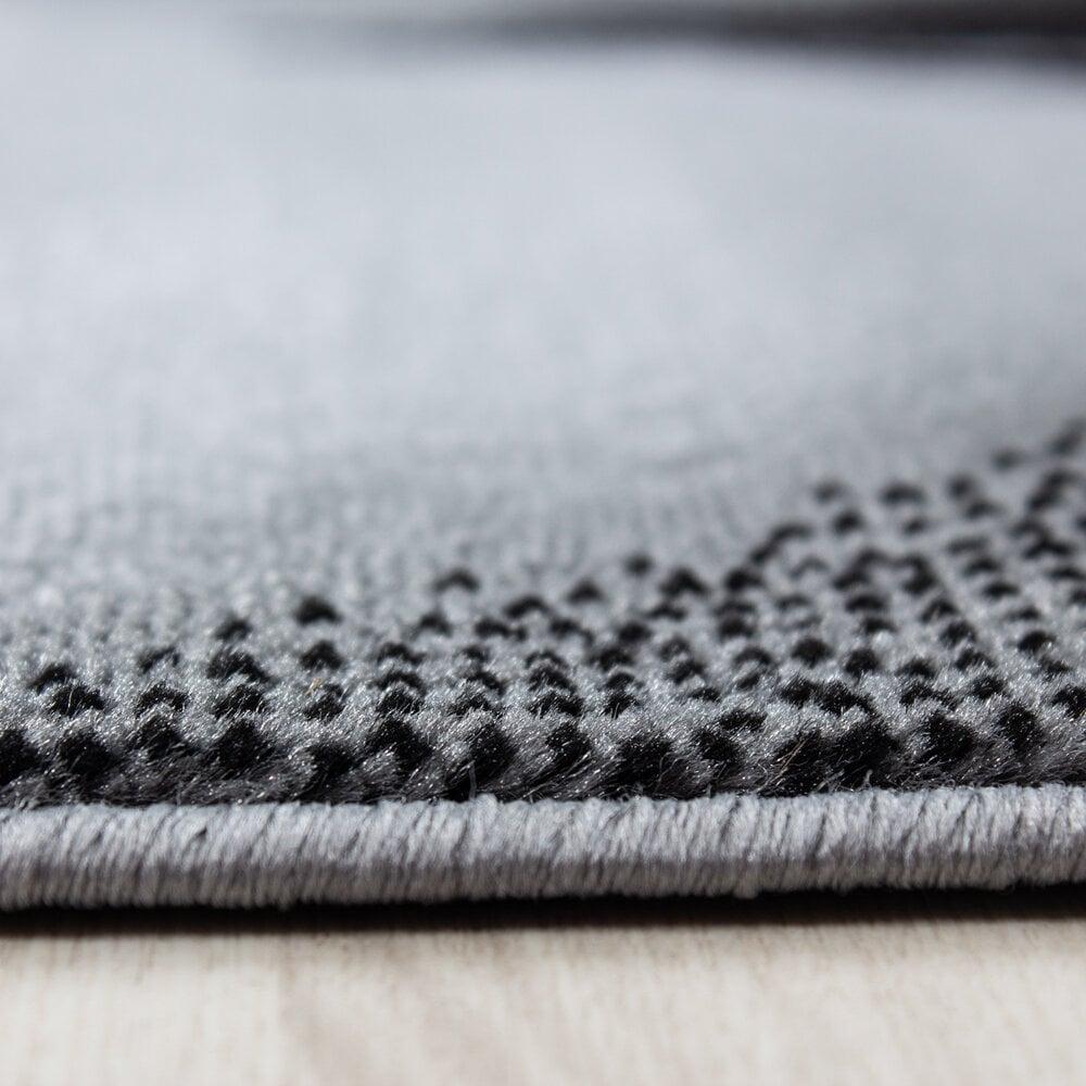 Flycarpets Marlon Modern Zwart / Grijs Vloerkleed