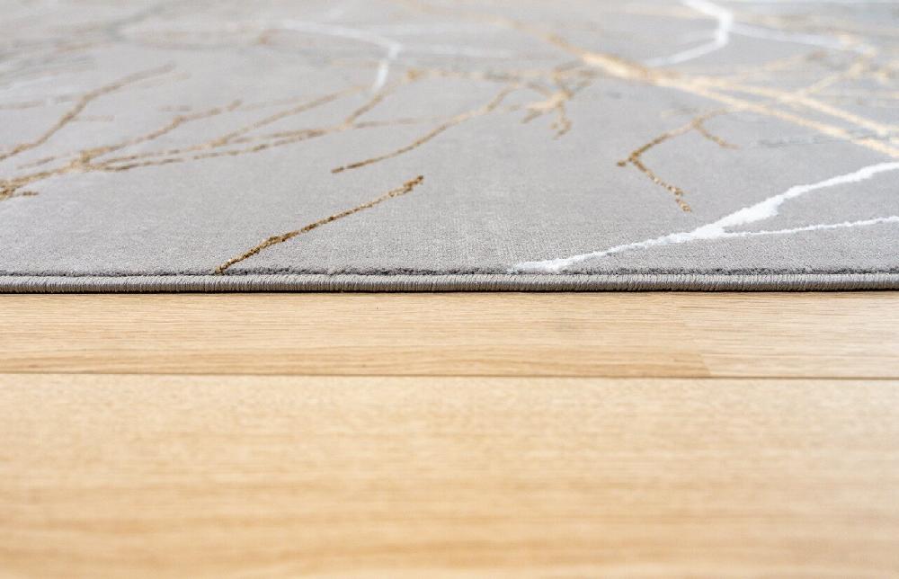 Flycarpets Minye Modern Grijs Vloerkleed - Designer