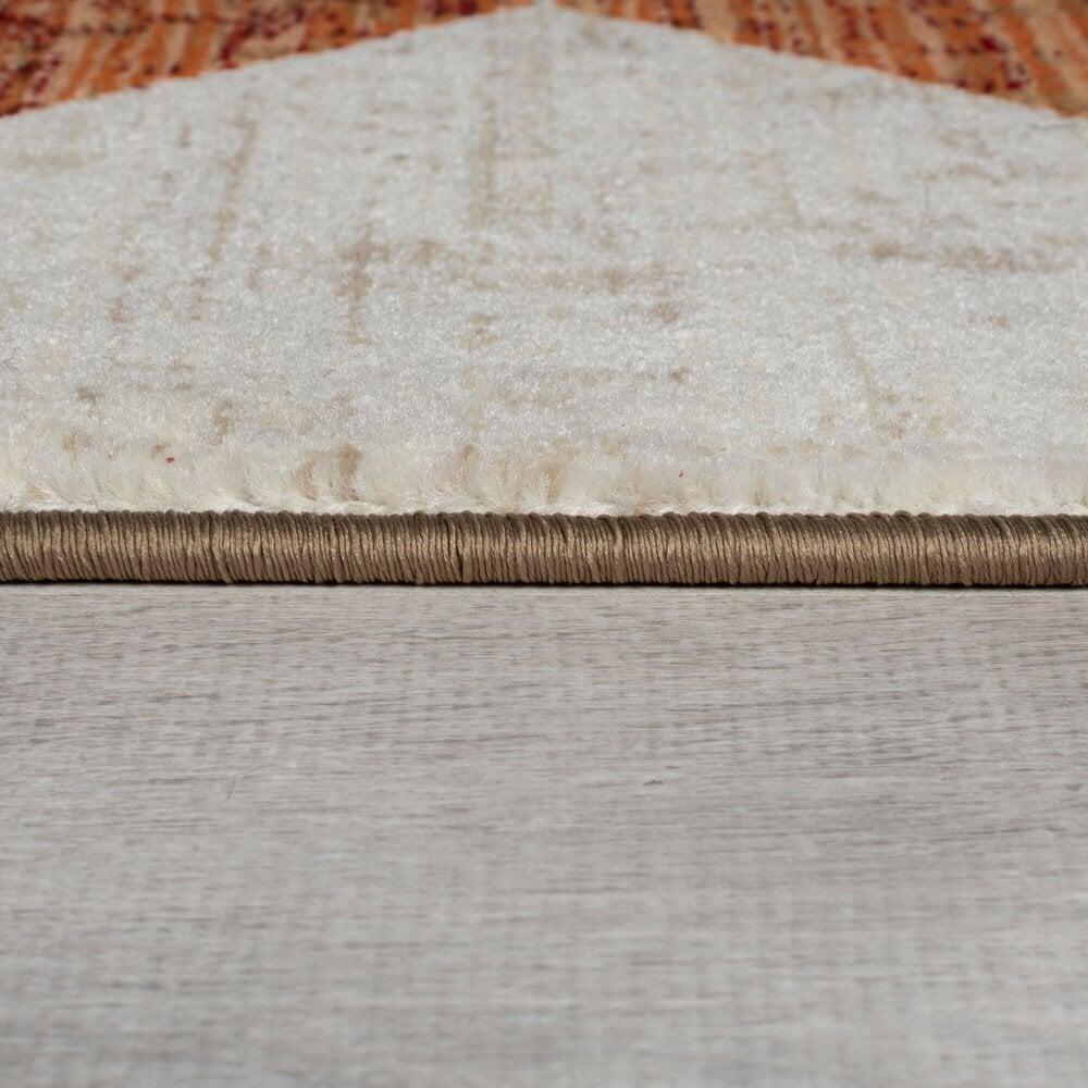 Flycarpets Modern Vloerkleed - Bradley Geo Rood