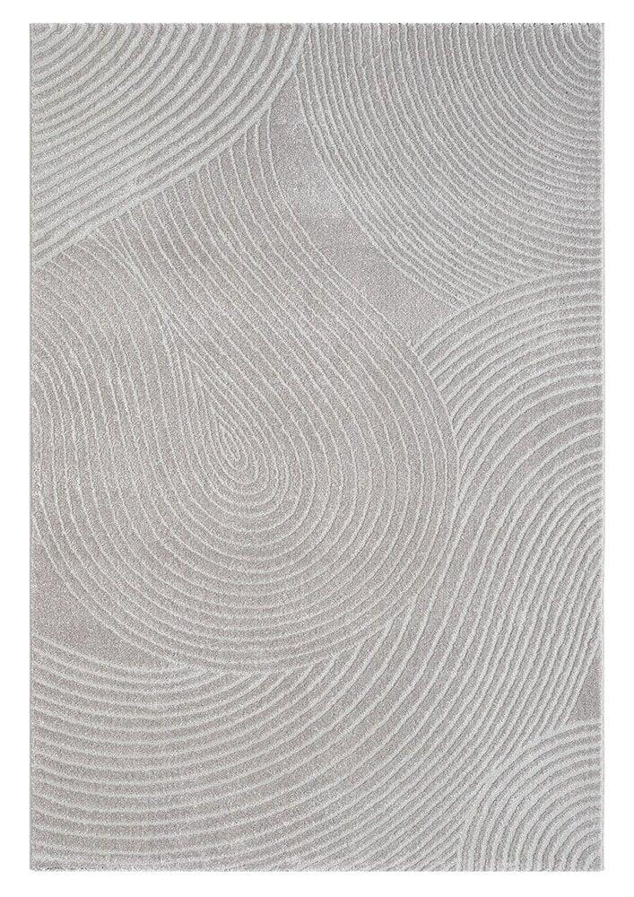 Flycarpets Modern Vloerkleed - Cosenza Grijs