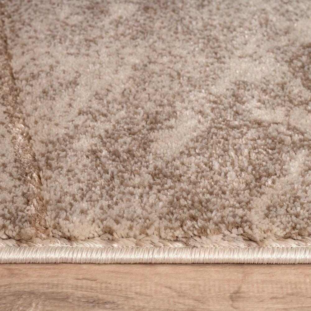 Flycarpets Modern Vloerkleed – Evora Beige/Crème