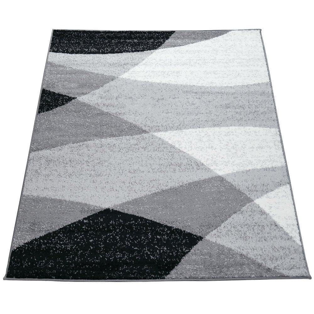 Flycarpets Modern Vloerkleed - Fiest Grijs