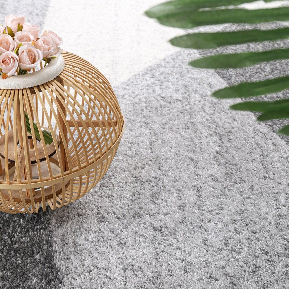 Flycarpets Modern Vloerkleed - Fiest Grijs