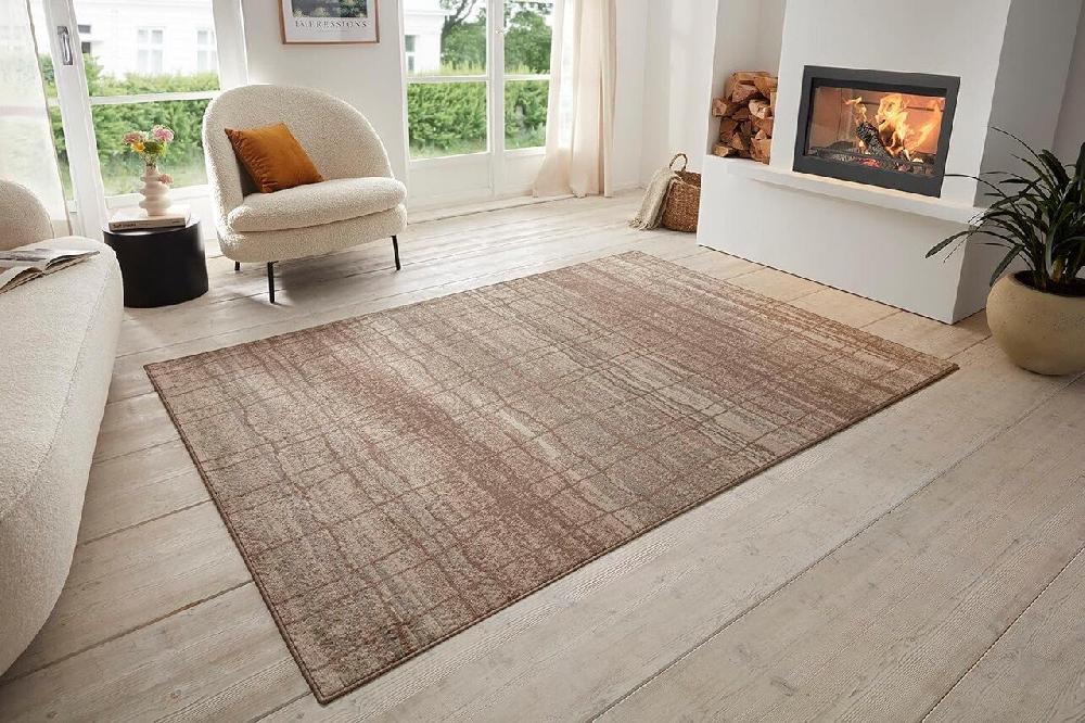 Flycarpets Modern Vloerkleed - Jord Crème/Beige