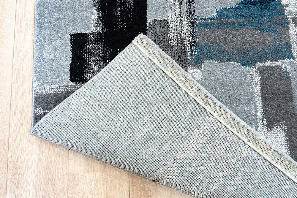 Flycarpets Modern Vloerkleed - Lima Blauw