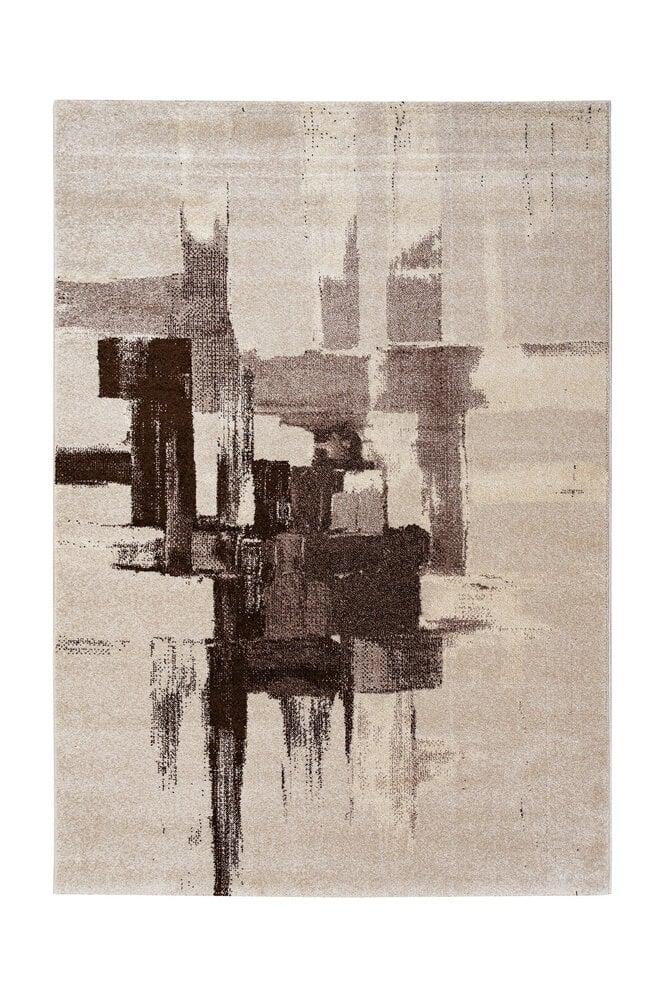 Flycarpets Modern Vloerkleed - Lima Bruin