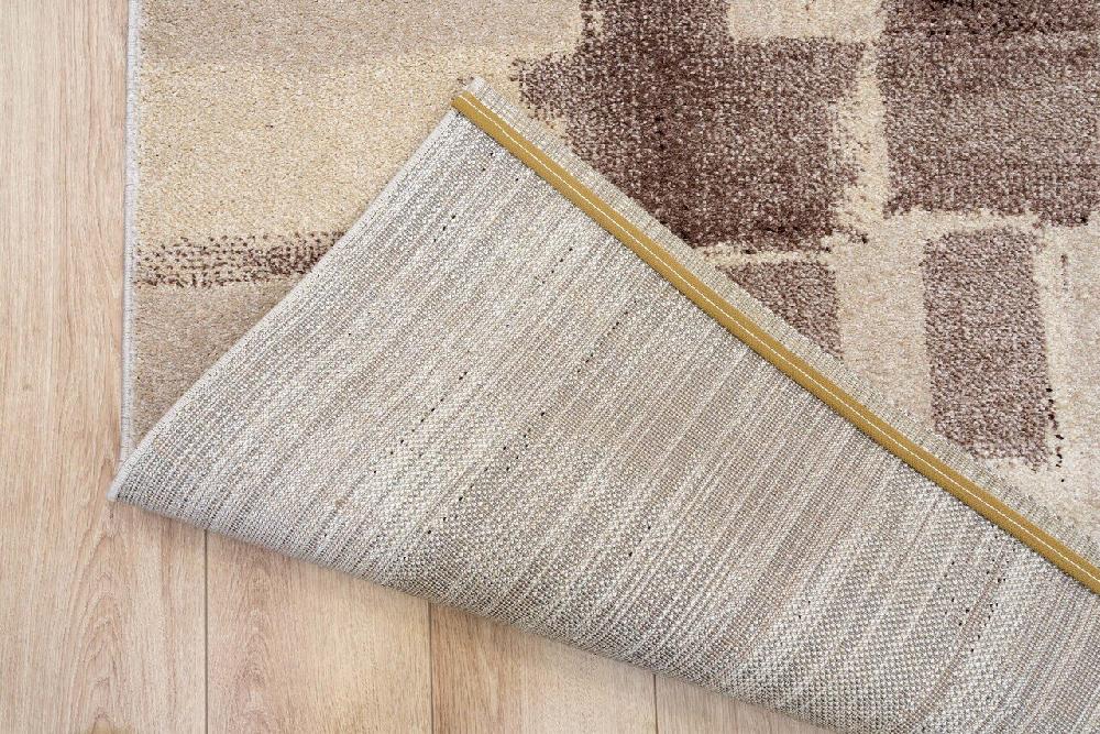 Flycarpets Modern Vloerkleed - Lima Bruin