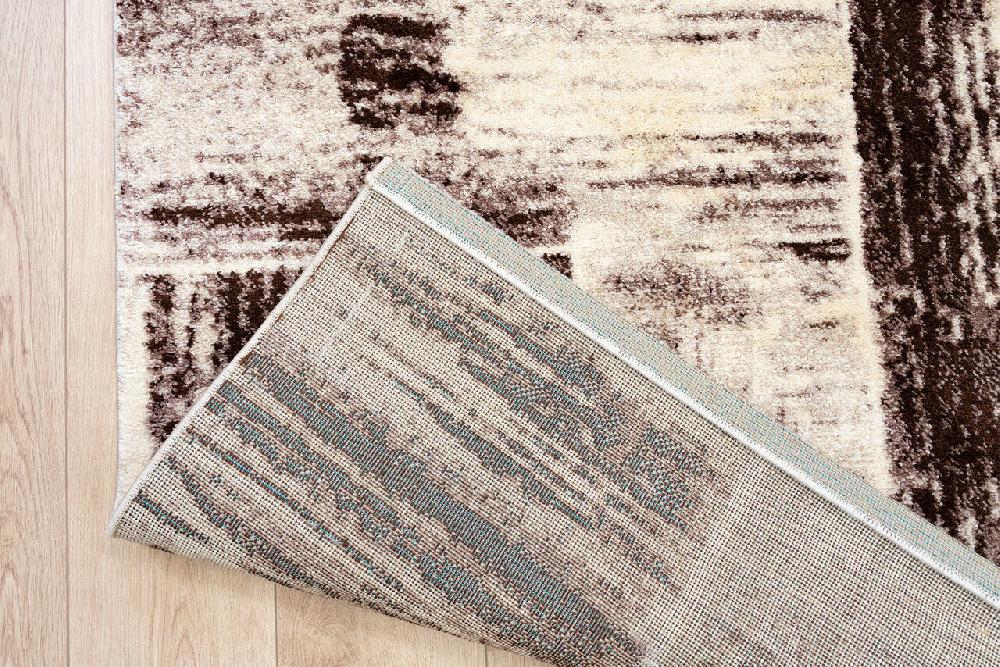 Flycarpets Modern Vloerkleed - Lima Designer Bruin