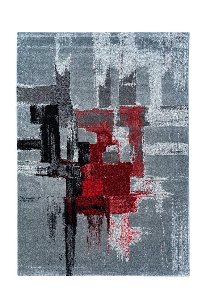 Flycarpets Modern Vloerkleed - Lima Rood