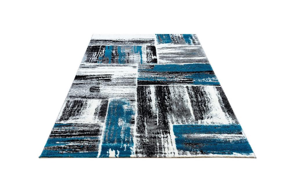 Flycarpets Modern Vloerkleed - Lima Turquoise