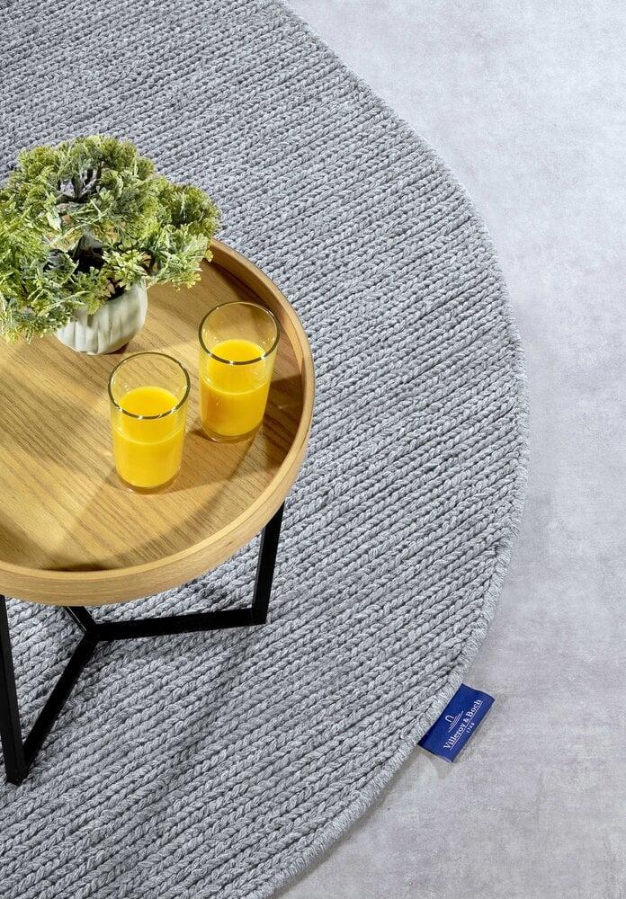 Flycarpets Ovaal Wollen Vloerkleed - Francois Grijs