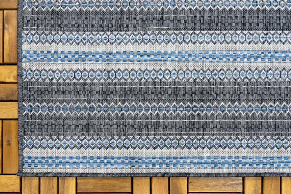 Flycarpets Rio Buitenkleed Indoor & Outdoor Grijs