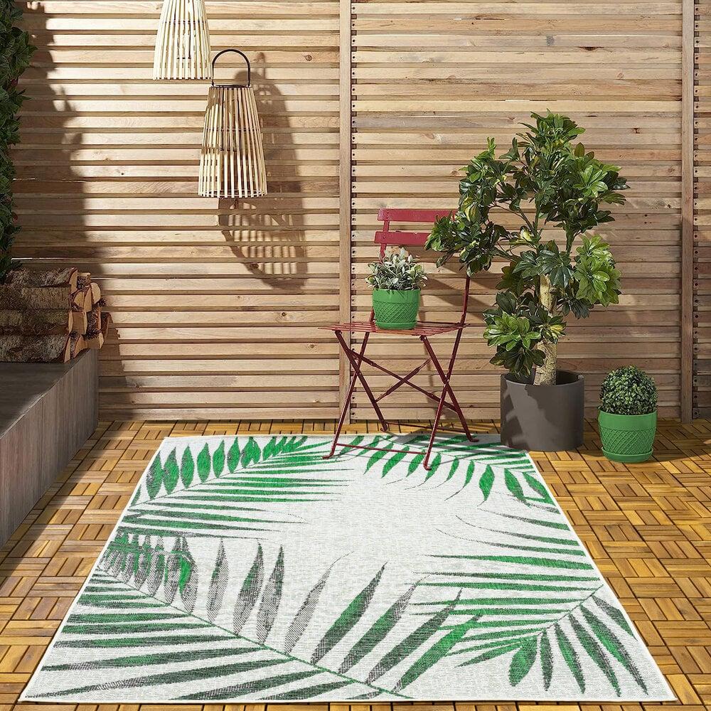 Flycarpets Rio Buitenkleed Indoor & Outdoor Groen