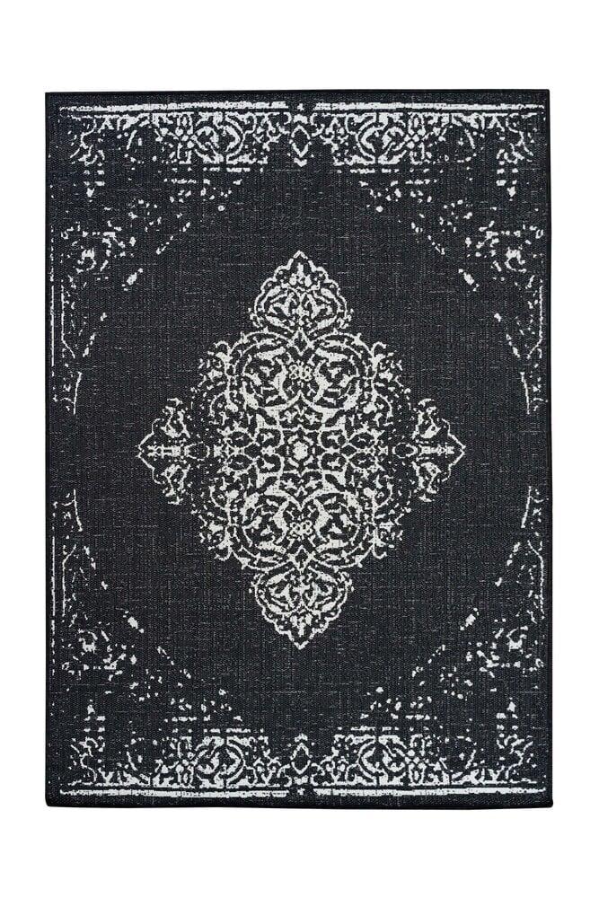 Flycarpets Rio Buitenkleed Indoor & Outdoor Zwart