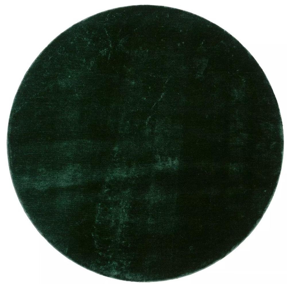 Flycarpets Rond Wasbaar Vloerkleed - Malaga Groen