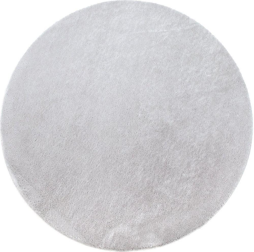 Flycarpets Rond Wasbaar Vloerkleed - Malaga Zilver