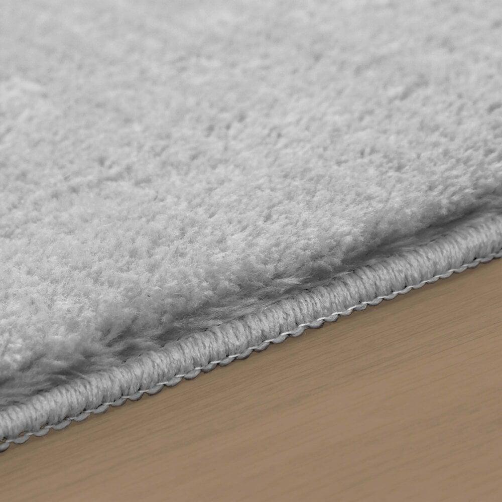 Flycarpets Rond Wasbaar Vloerkleed - Malaga Zilver