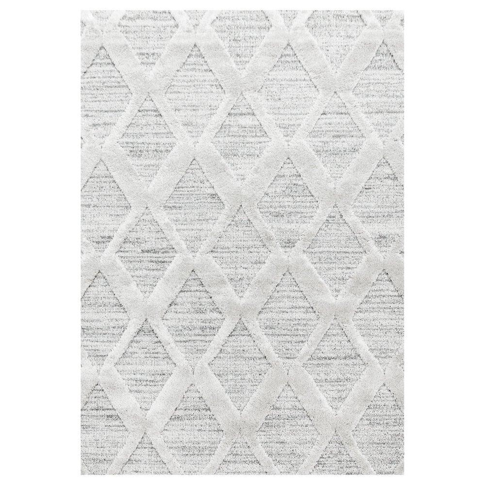 Flycarpets Sofia Modern Grijs Vloerkleed - Geruit