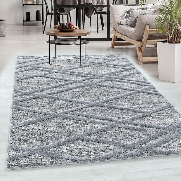 flycarpets Sofia Modern Grijs vloerkleed