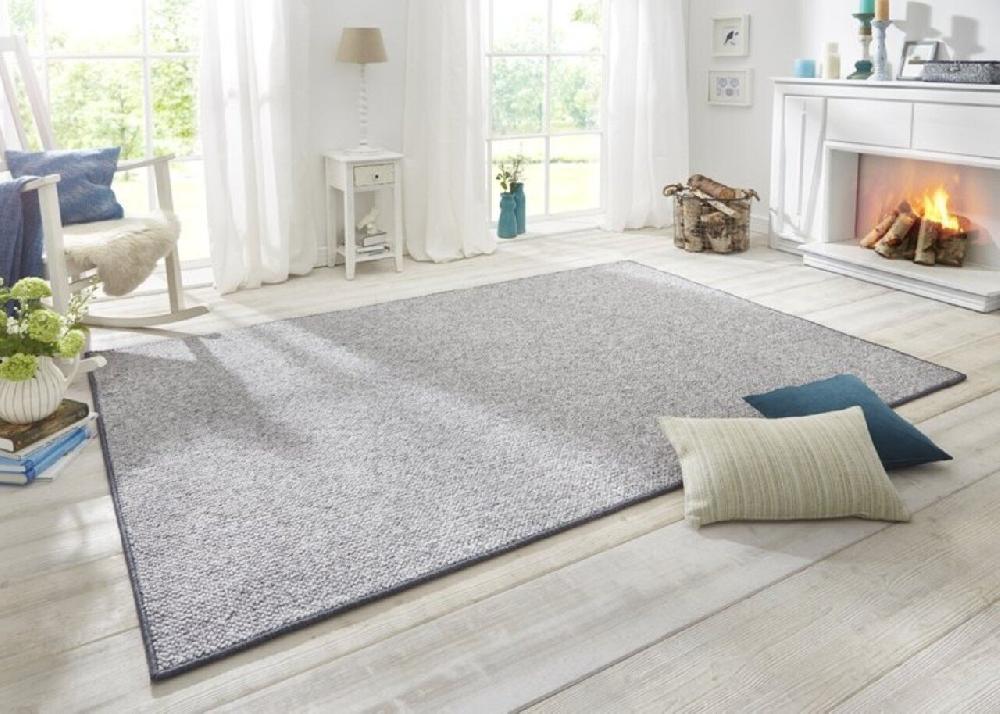 Flycarpets Tufted Vloerkleed - Wollen Look Grijs