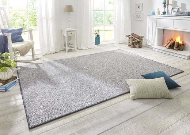 flycarpets Tufted vloerkleed - Wollen Look Grijs flycarpets Tufted vloerkleed - Wollen Look Grijs