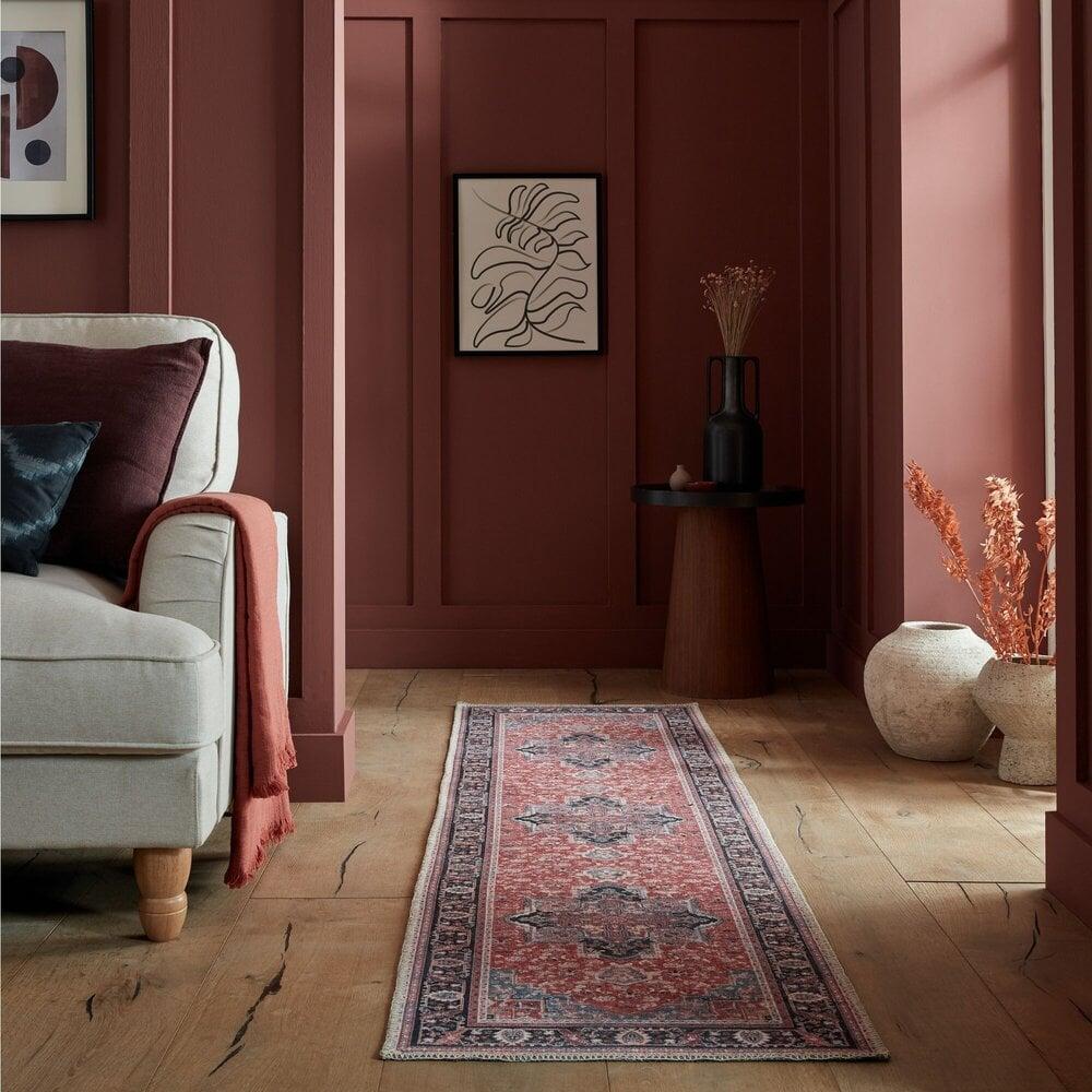 Flycarpets Vintage Loper - Windsor Traditioneel Rood