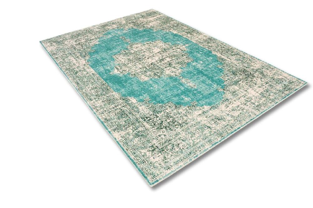 Flycarpets Vintage Vloerkleed - Burano Mint Groen