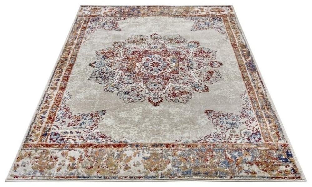 Flycarpets Vintage Vloerkleed - Maderno Crème / Multi
