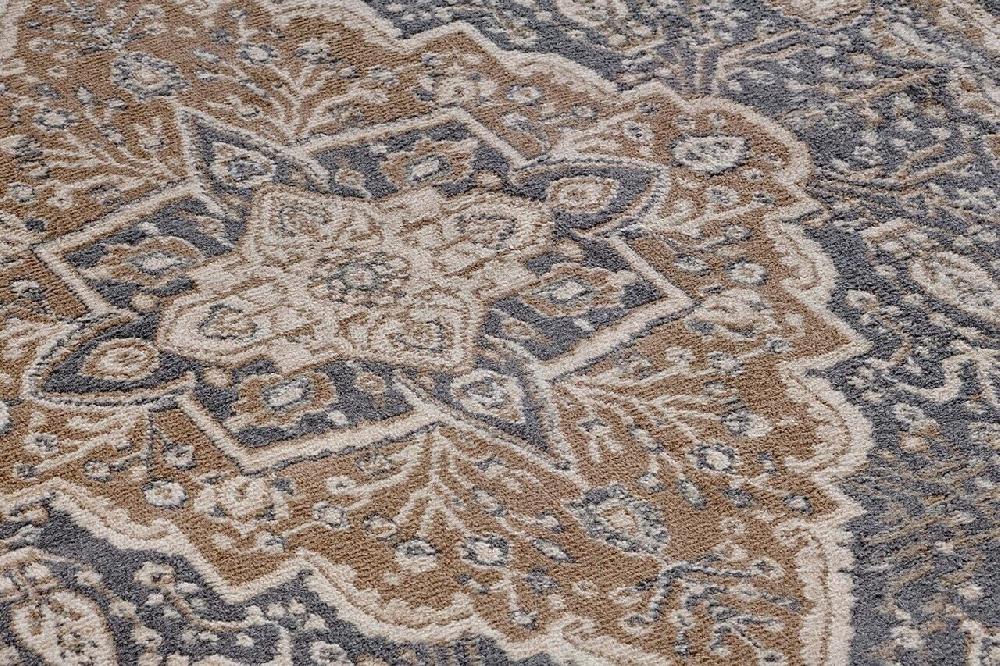 Flycarpets Vintage Vloerkleed - Orken Gruis/Bruin