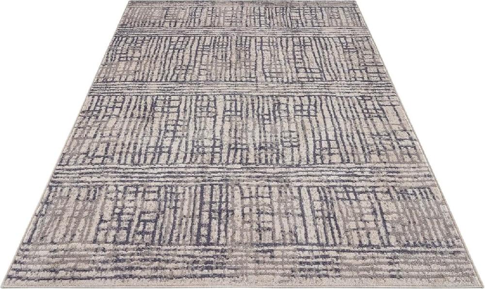 Flycarpets Vintage Vloerkleed - Sole Crème/Grijs