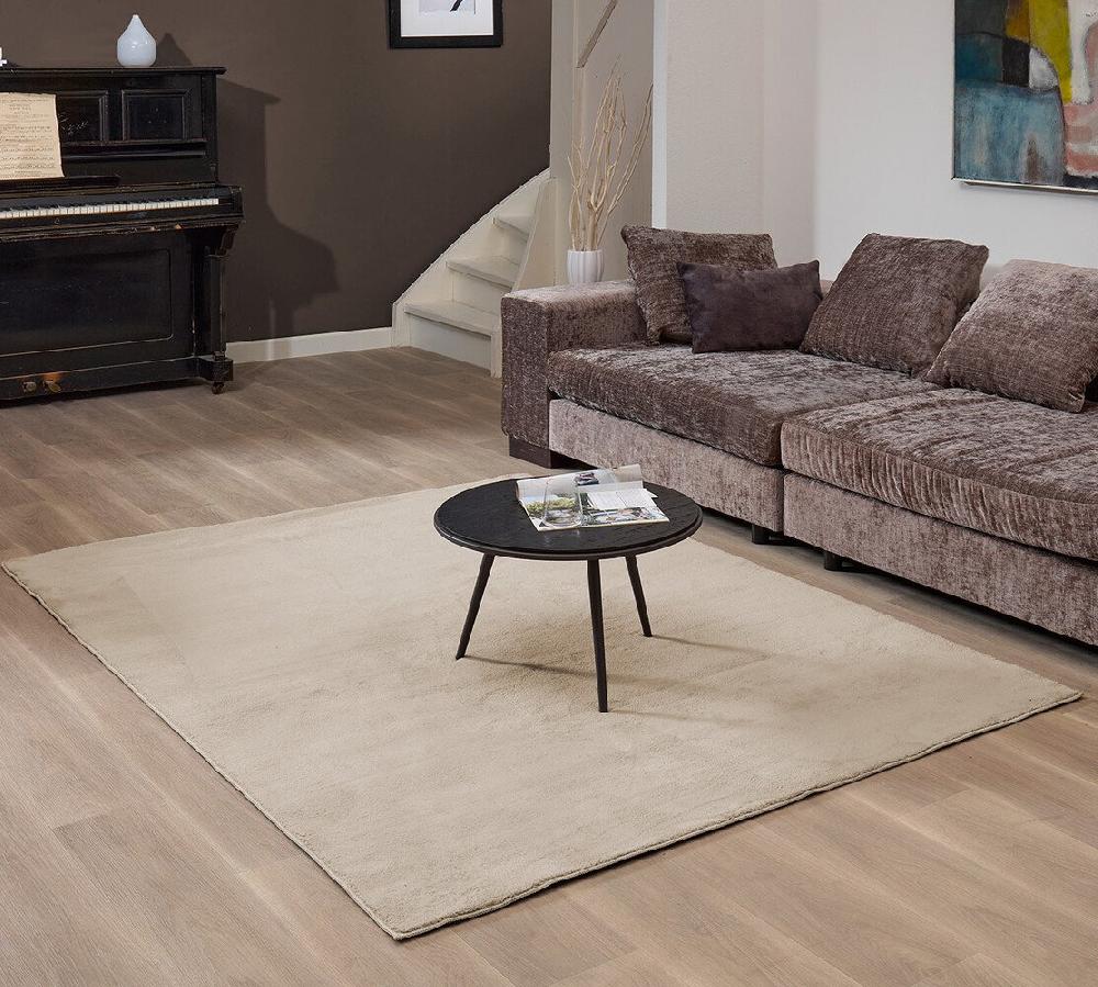 Flycarpets Wasbaar Vloerkleed - Malaga Beige