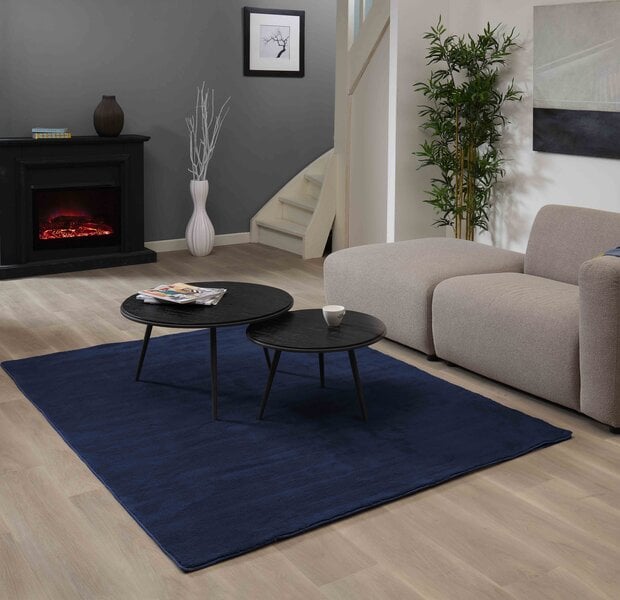 flycarpets Wasbaar vloerkleed - Malaga Navy