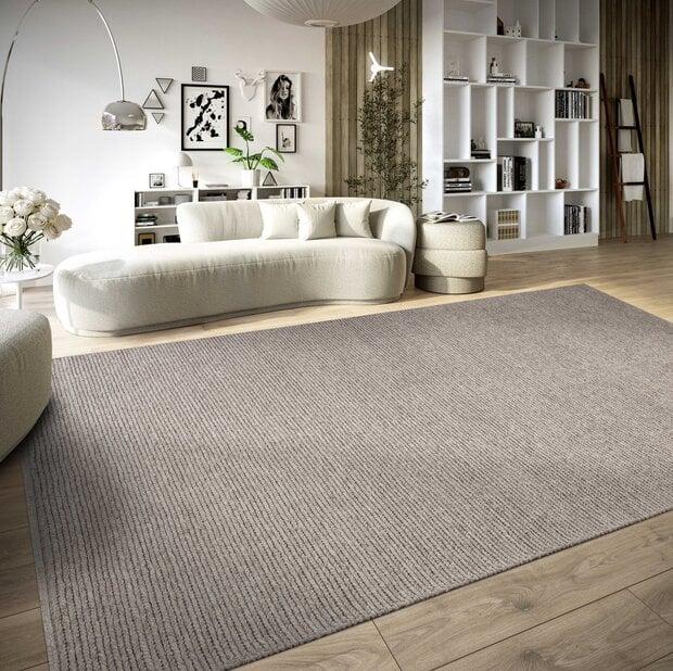flycarpets Wollen vloerkleed - Francois Linen/Beige