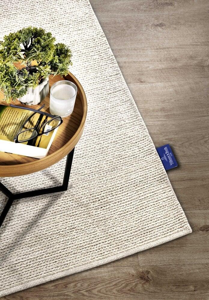 Flycarpets Wollen Vloerkleed - Francois Wit/Crème