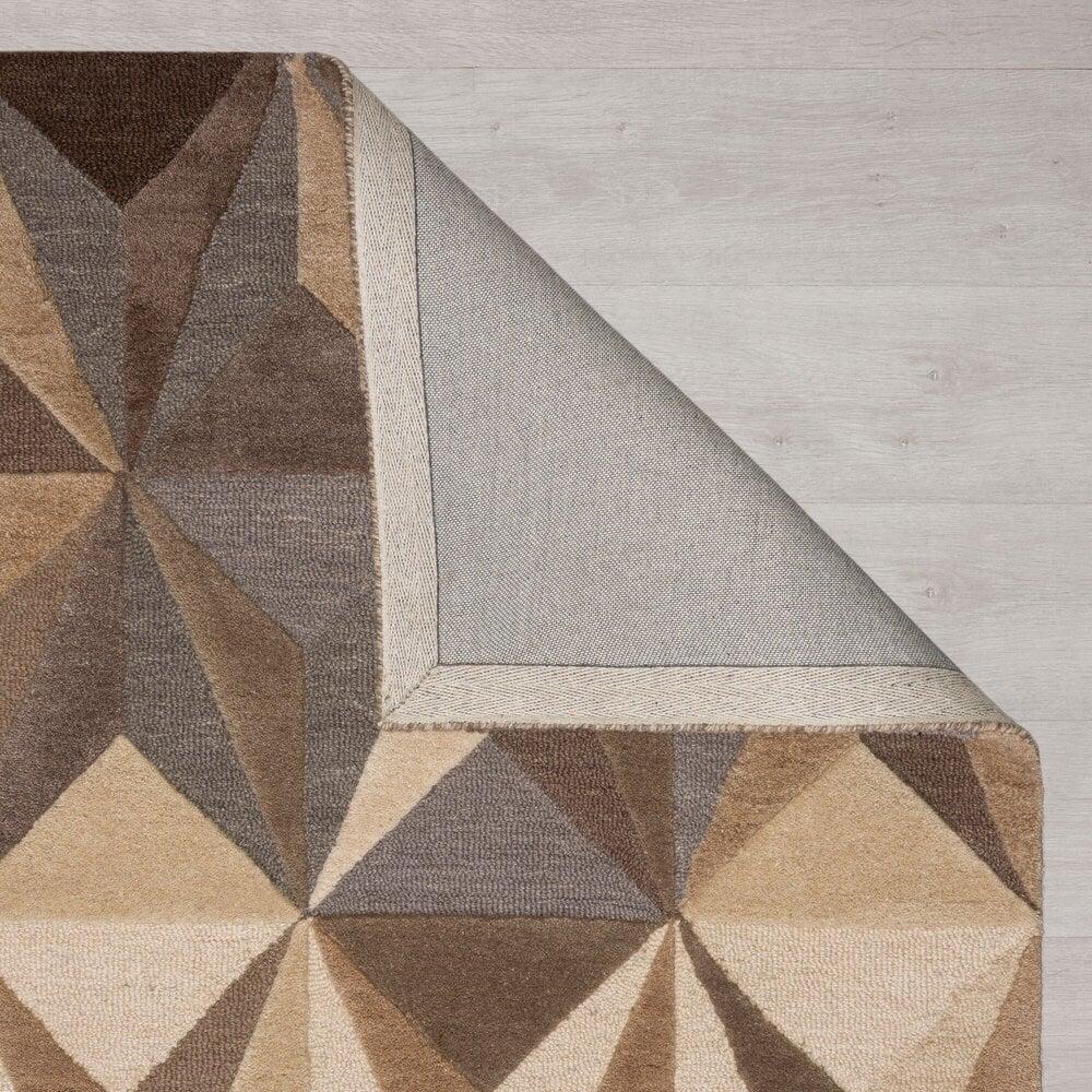 Flycarpets Wollen Vloerkleed - Reverie Beige/Grijs