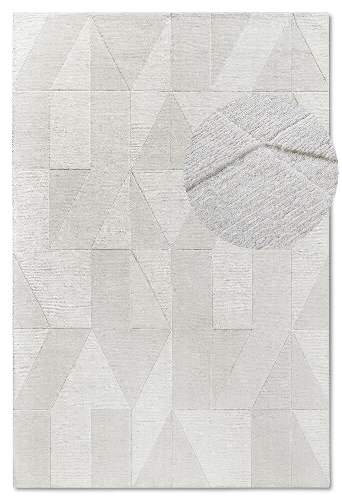 Flycarpets Wollen Vloerkleed - Ursule Crème