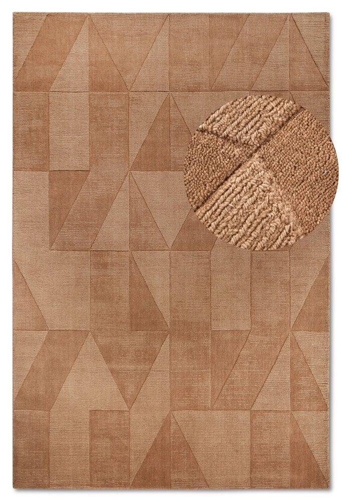 Flycarpets Wollen Vloerkleed - Ursule Terracotta