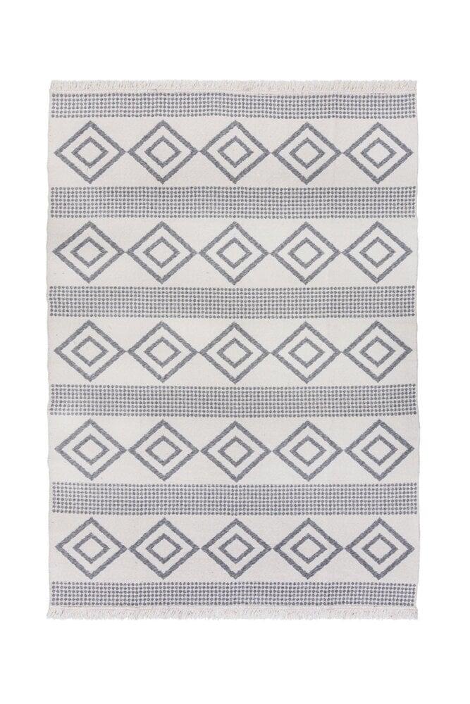 Flycarpets Geometrisch Vloerkleed - Edie Gerecycled Grijs