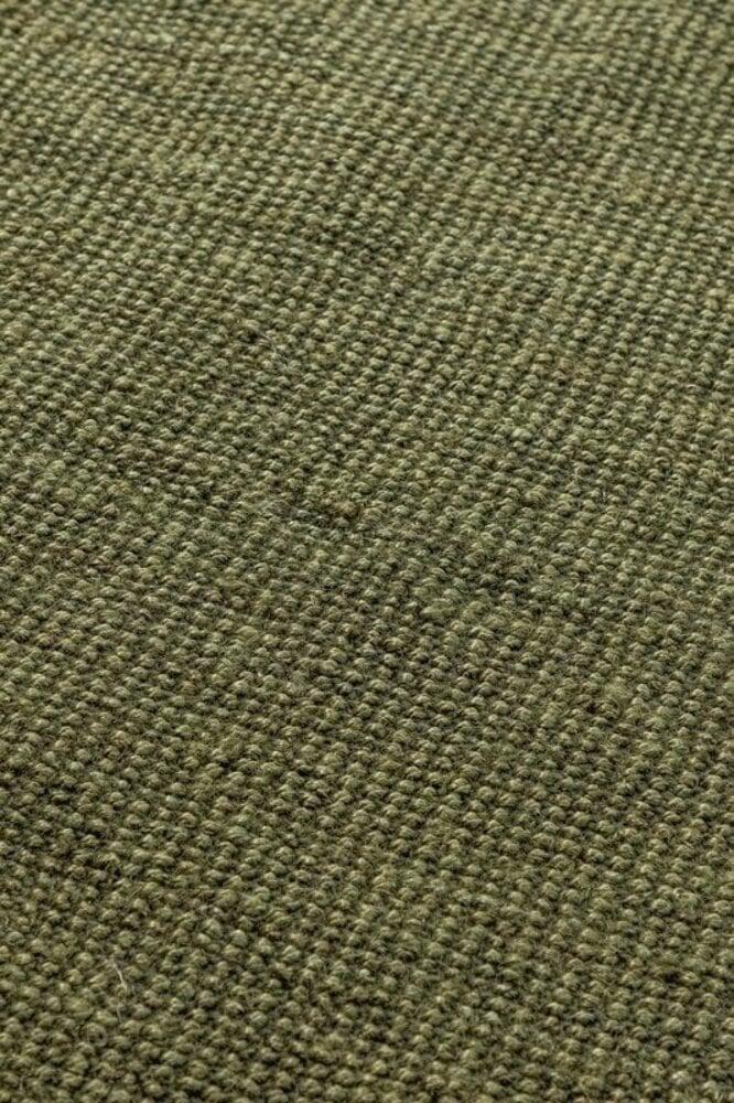 Flycarpets Handgeweven Jute Vloerkleed - Bouclé Jaipur Groen