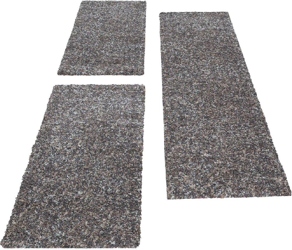 Flycarpets Hoogpolig Loper - Lorium Taupe - Grijs - Beige