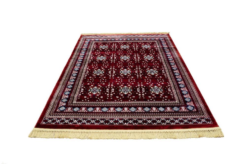 Flycarpets Isfahan Vloerkleed - Oosters Medaillon Klassiek - Rood