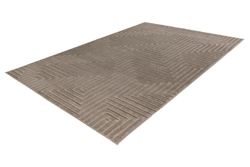 Flycarpets Justina Vloerkleed - Japandi Stijl Voor Binnen & Buiten Modern - Grijs