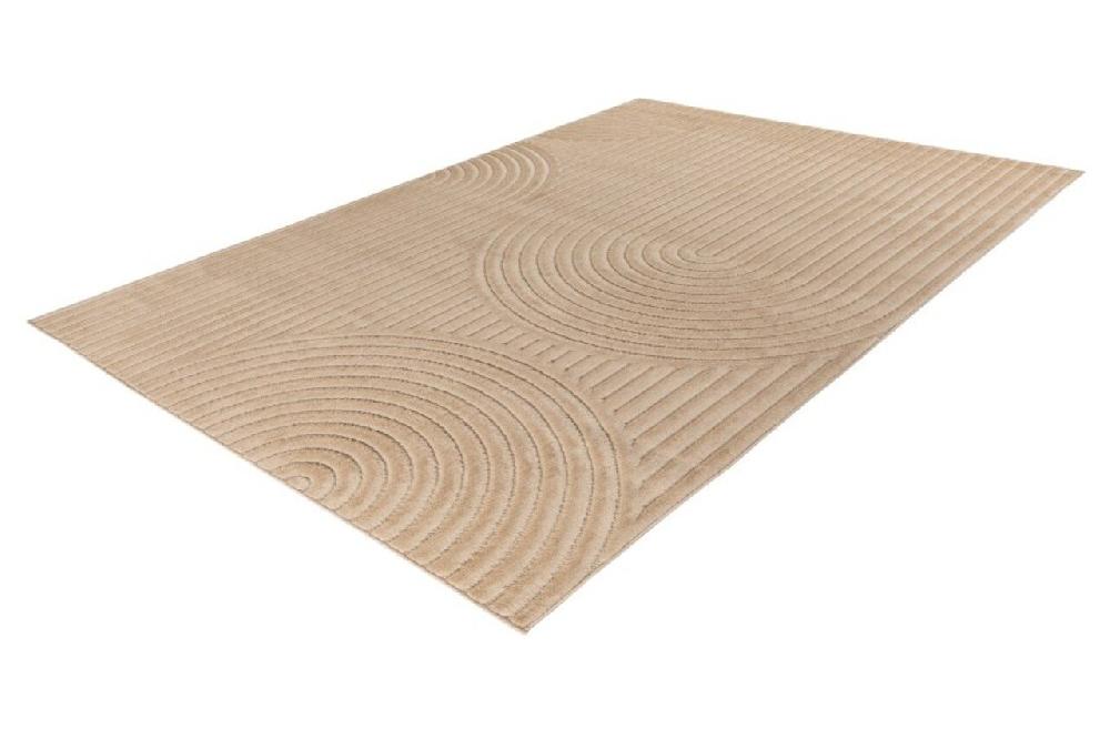 Flycarpets Justina Vloerkleed - Japandi Stijl Voor Binnen & Buiten Modern - Beige