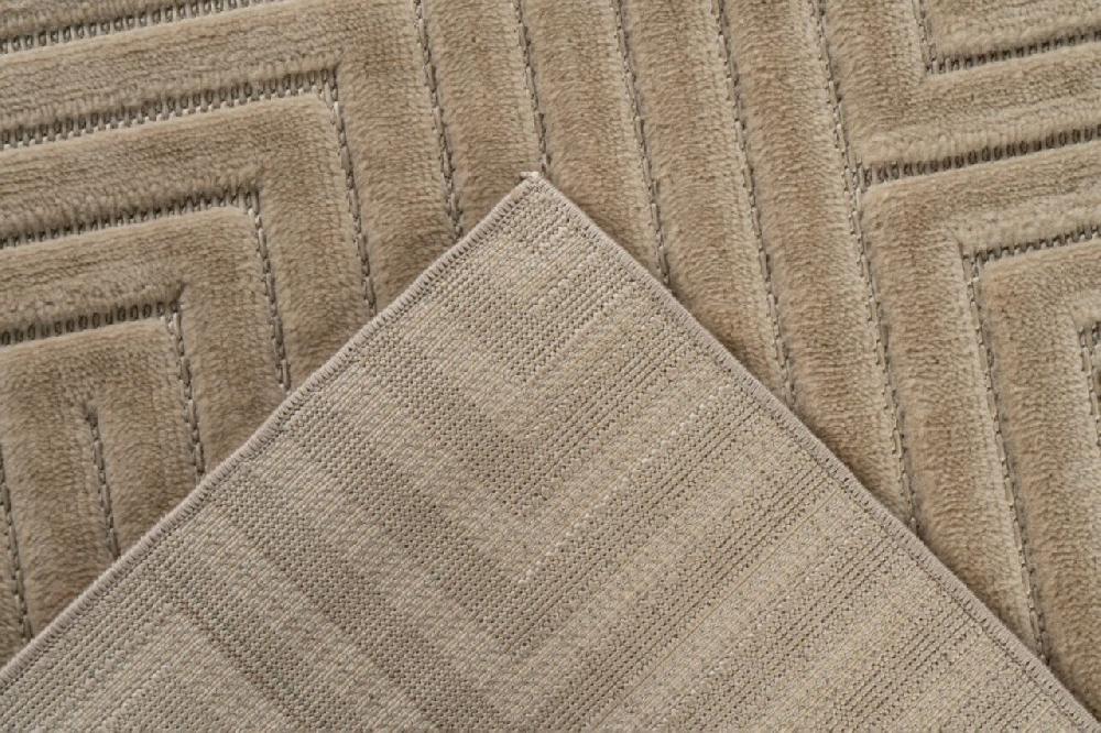 Flycarpets Justina Vloerkleed - Japandi Stijl Voor Binnen & Buiten Modern - Beige