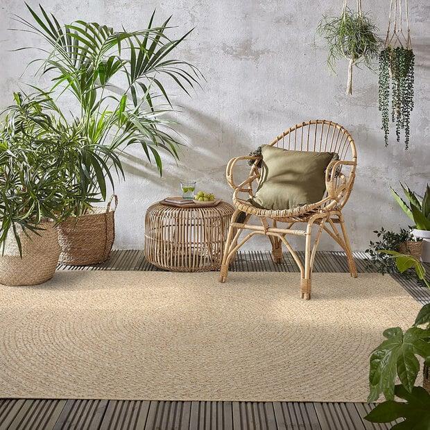 flycarpets Jute Look Buitenkleed - Ceres Cirkel Naturel flycarpets Jute Look Buitenkleed - Ceres Cirkel Naturel