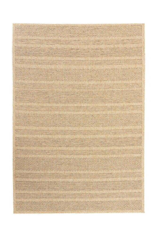 Flycarpets Jute Look Buitenkleed - Ceres Gestreept Naturel