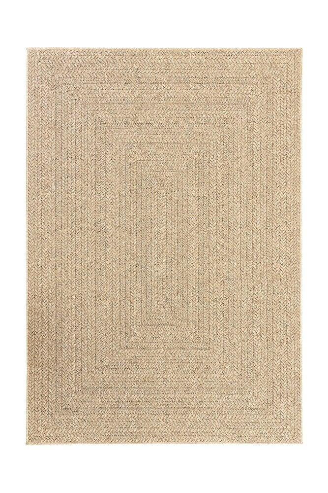 Flycarpets Jute Look Buitenkleed - Ceres Kader Naturel